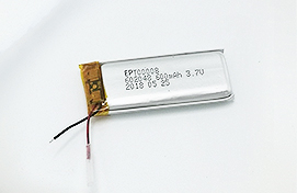 3.7V 600mAh藍牙通訊消費數碼類聚合物鋰電池
